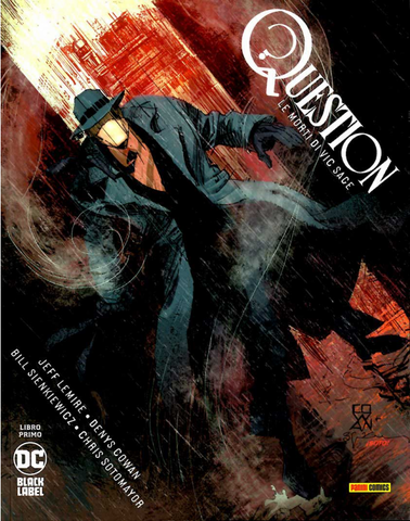 DC BLACK LABEL QUESTION: LE MORTI DI VIC SAGE # 1